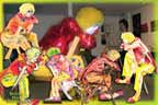 Montage 5 dessins sur photo : Photoshop CS-3-4-5