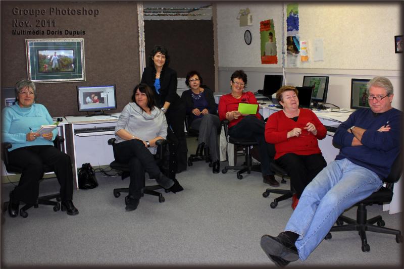 Cours Photoshop - St-André-Avellin : correction, montage